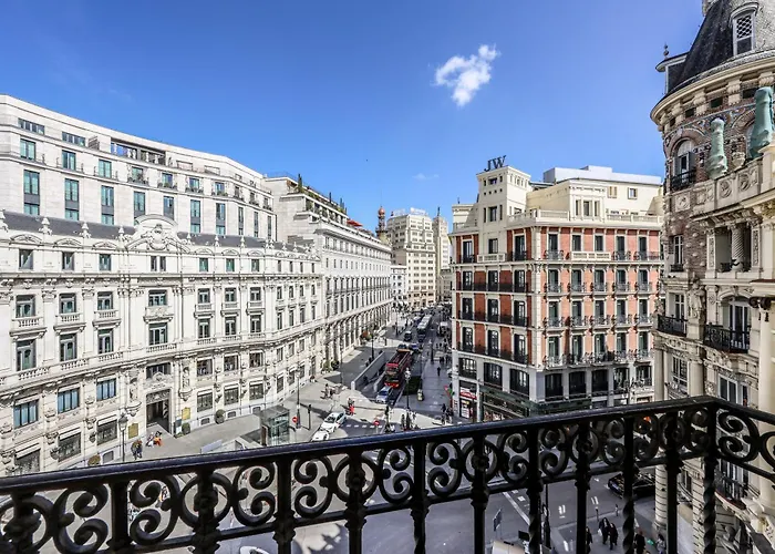 Impresionantes Vistas Skyline Madrid