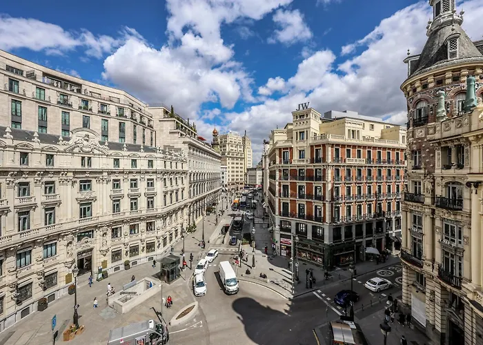 Impresionantes Vistas Skyline Madrid